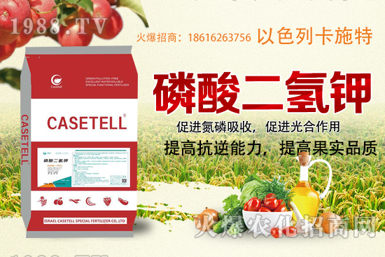  磷酸二氫鉀是什么肥料，磷酸二氫鉀作用及使用方法！