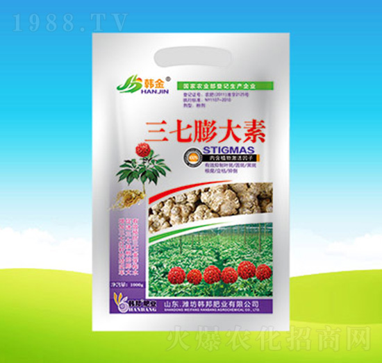 三七膨大素-韓金-韓邦肥業(yè)