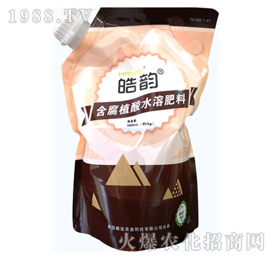 含腐植酸水溶肥料（1.6L）-皓達農業(yè)