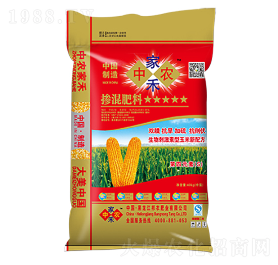 40kg玉米摻混肥23-10-12-中農(nóng)家禾-邦農(nóng)肥業(yè)