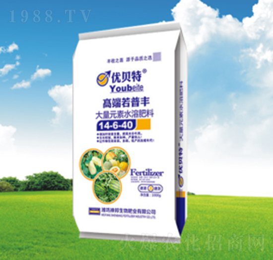 大量元素水溶肥料14-6-40-優(yōu)貝特-神邦生物