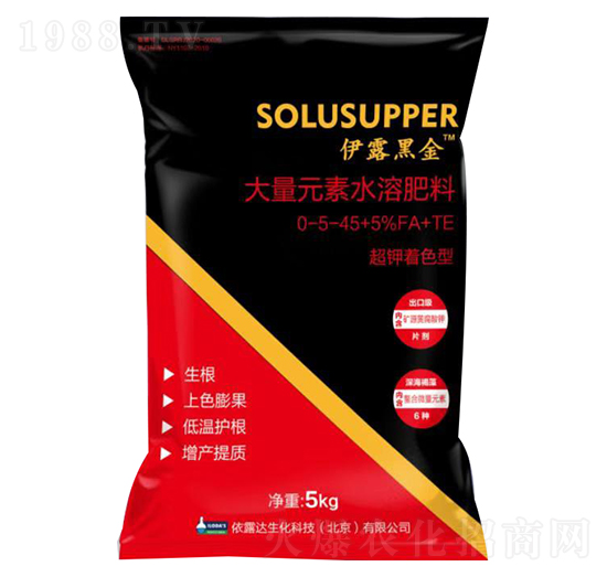 �����ɫ�ʹ���Ԫ��ˮ�ܷ���0-5-45+5%FA+TE-��¶�ڽ�-��¶�_(d��)