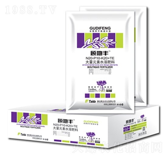 全營養(yǎng)平衡速補型大量元素水溶肥20-10-20+TE-顧地豐-泰達(dá)農(nóng)化