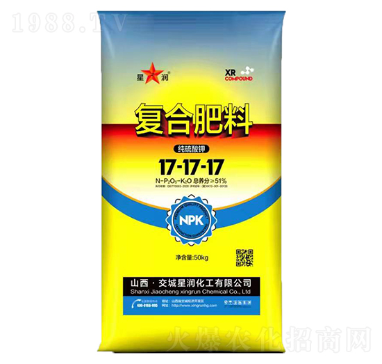 復合肥料17-17-17-星潤化工