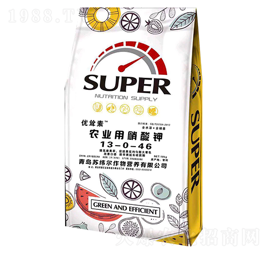 農(nóng)業(yè)用硝酸鉀13-0-46-優(yōu)聳素-蘇緯爾