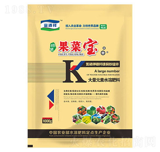 大量元素水溶肥-果菜寶-富源祥