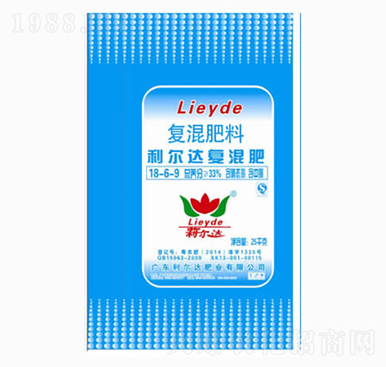 多肽水溶磷型復(fù)混肥料18-6-9-利爾達