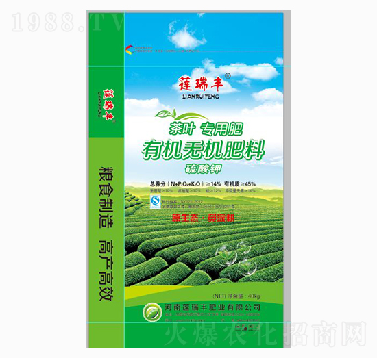 茶葉專用有機無機肥料-蓮瑞豐