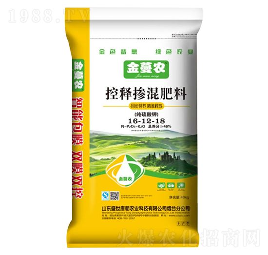 控釋摻混肥料16-12-18-盛世唐朝