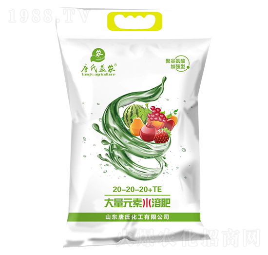 大量元素水溶肥20-20-20+TE-唐氏化工