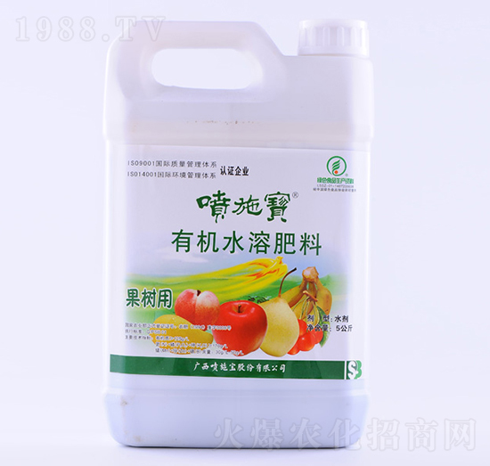 5公斤果樹(shù)用有機(jī)水溶肥料-噴施寶