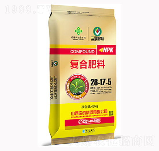 復(fù)合肥料28-17-5-三晉糧倉(cāng)-山西農(nóng)資