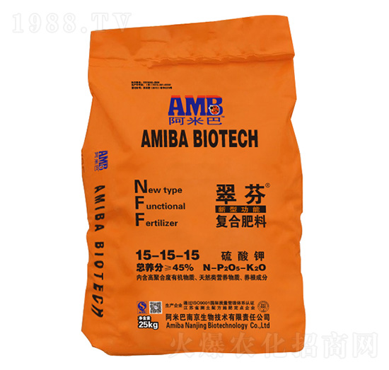 酸鉀型復(fù)合肥料15-15-15-翠芳-百陽墾