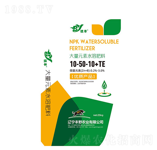 ����Ԫ��ˮ�ܷ���10-50-10+TE-�SҰ�r(n��ng)�I(y��)