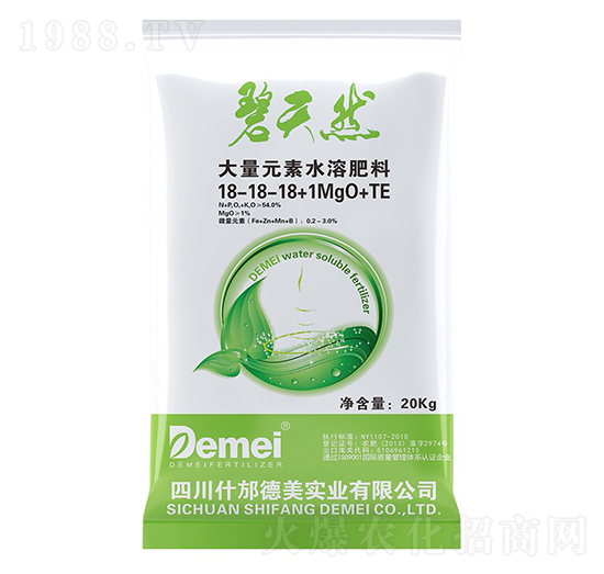 ����Ԫ��ˮ�ܷ���18-18-18+MgO+TE-����Ȼ-������(sh��)�I(y��)