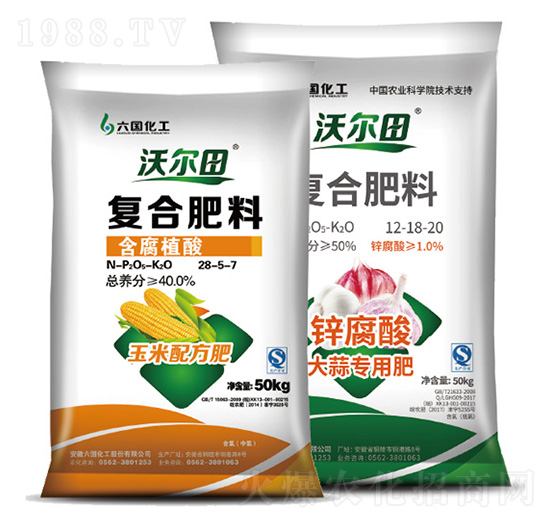 玉米配方復(fù)合肥料-沃爾田-銅化集團