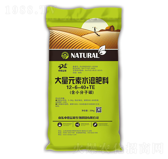 25kg����Ԫ��ˮ�ܷ���12-6-40+TE����С����̼��-�е����r(n��ng)