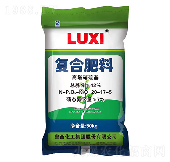 高塔硝硫基復合肥料20-17-5-魯西化工