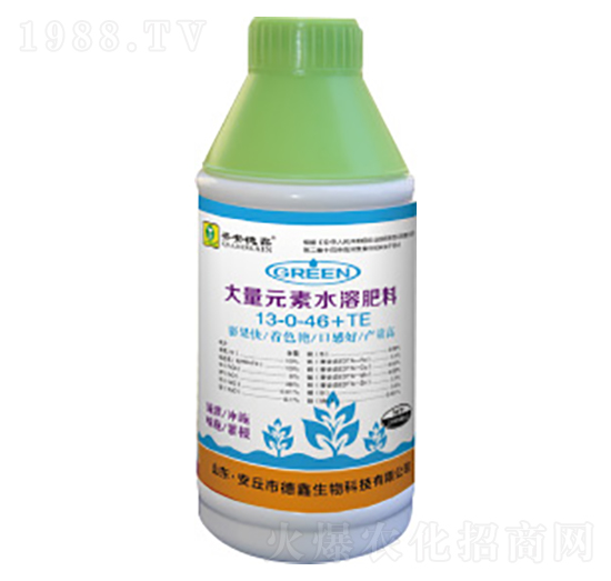 1000ml����Ԫ��ˮ�ܷ���13-0-46+TE-��������