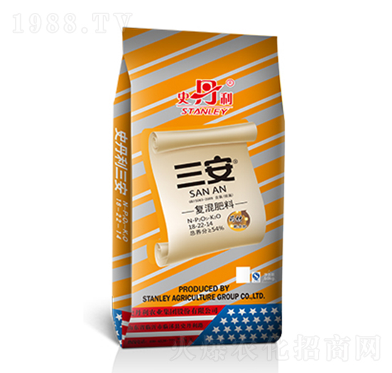 復合肥料18-22-14-三安-史丹利