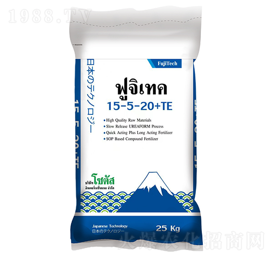 復(fù)合肥料15-5-20+TE（馬來西亞、澳大利亞、泰國）-住商肥料