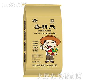 含腐植酸水溶肥料14-6-24-喜耕夫-沃宏邦