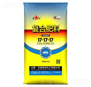 復合肥料17-17-17-星潤化工