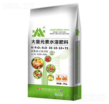 ΢��Ԫ���ʹ���Ԫ��ˮ�ܷ�30-10-10+TE-��ï-���_(d��)�ɷ�