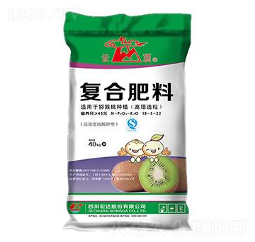 獼猴挑專用復(fù)合肥料18-5-22-云頂-宏達(dá)股份