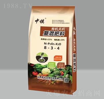 有機(jī)無機(jī)復(fù)混肥料8-3-4-中鎮(zhèn)-晉豐生物