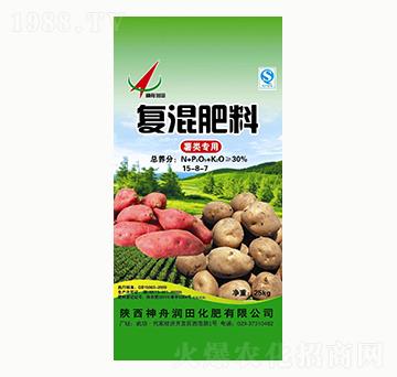 薯類專用復混肥料15-8-7-神舟潤田