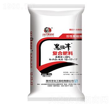 復合肥料12-17-17-黑炫豐-施可豐