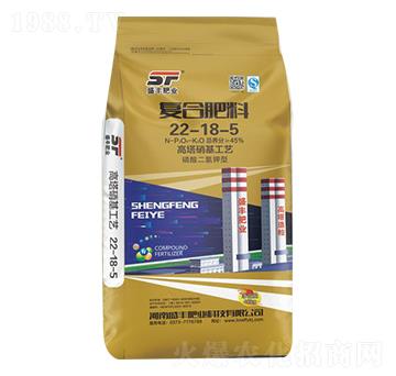 40kg高塔硝基復(fù)合肥料22-18-5-盛豐肥業(yè)