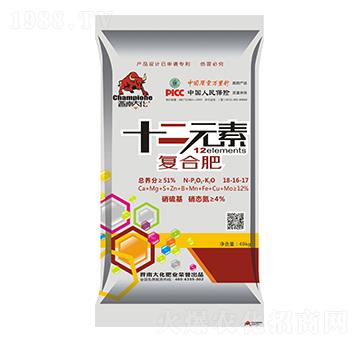 十二元素復(fù)合肥料18-16-17-晉南大化-凱美佳肥業(yè)