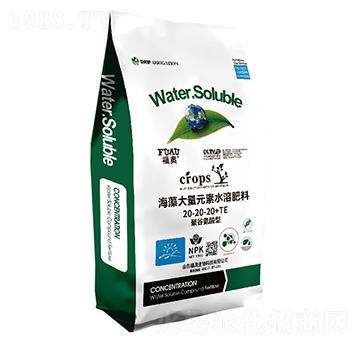 聚谷氨酸型海藻大量元素水溶肥料20-20-20+TE-福奧