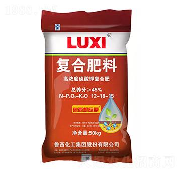 高濃度硫酸鉀復(fù)合肥12-18-15-魯西化工