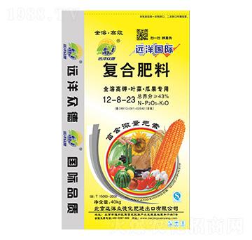 全溶高鉀·葉菜瓜果專用復(fù)合肥料12-8-23-遠洋眾德