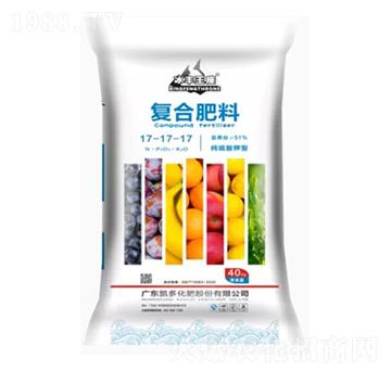 純硫酸鉀型復合肥料17-17-17-冰豐王座-凱多化肥