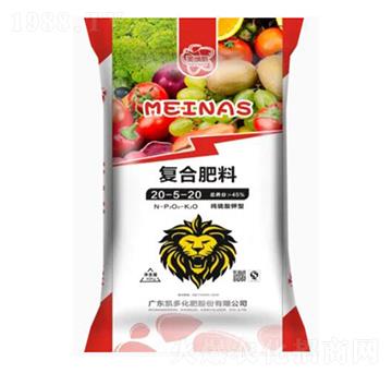 純硫酸鉀型復合肥料20-5-20-美納斯-凱多化肥
