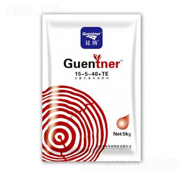 大量元素水溶肥料15-5-40+TE-Guentner-昆騰生物