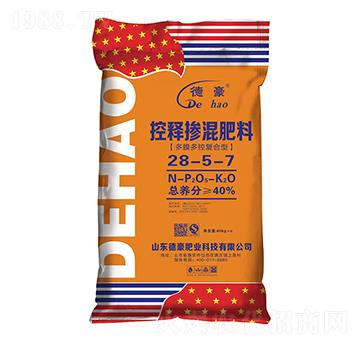 40kg多膜多控復合型控釋摻混肥料28-5-7-德豪肥業(yè)