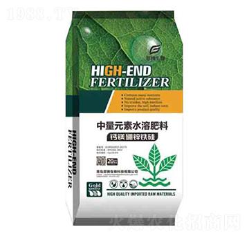 20kg中量元素水溶肥-鈣鎂硼鋅鐵硅-翠博生物
