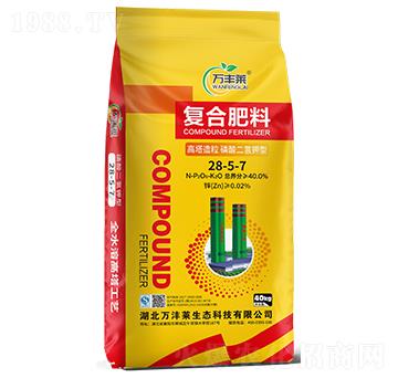 高塔造粒磷酸二氫鉀型復合肥料28-5-7-萬豐萊-頓貝